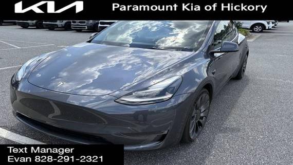 TESLA MODEL Y 2022 7SAYGDEF2NF374821 image